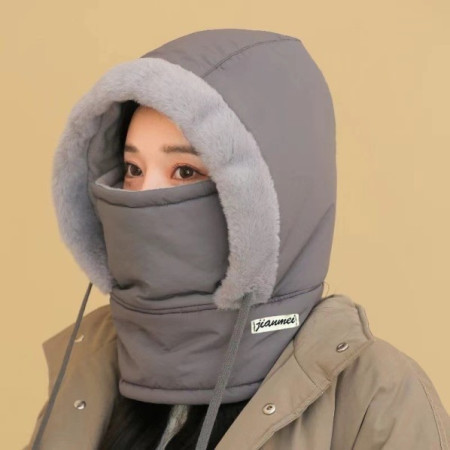 Winter Thick Warm Windproof Hat with Earflaps - [ASH]